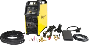 Weldpro TIGACDC250GD AC/DC TIG20 Welder with W300 Water Cooled Torch and Cart SP2004 New