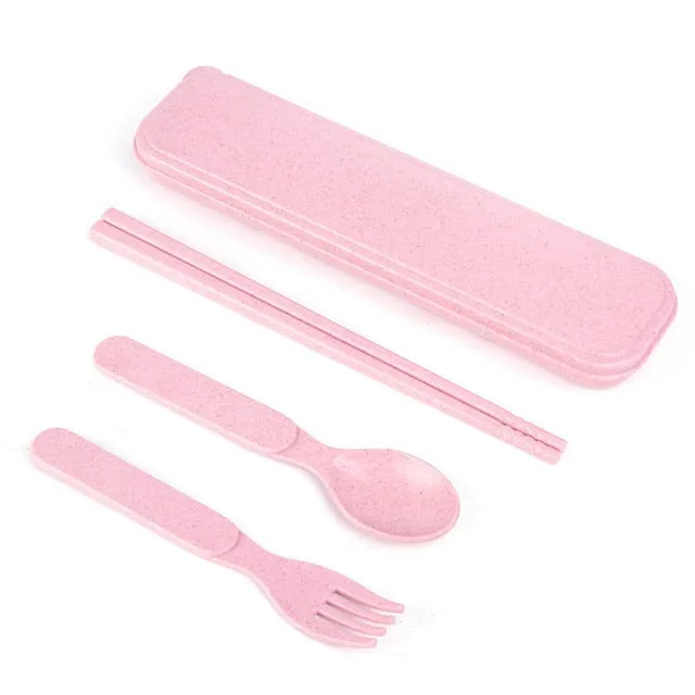 WHEAT STRAW CUTLERY SET