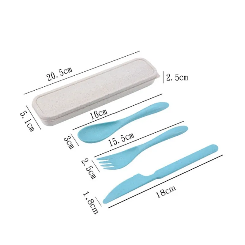 WHEAT STRAW CUTLERY SET