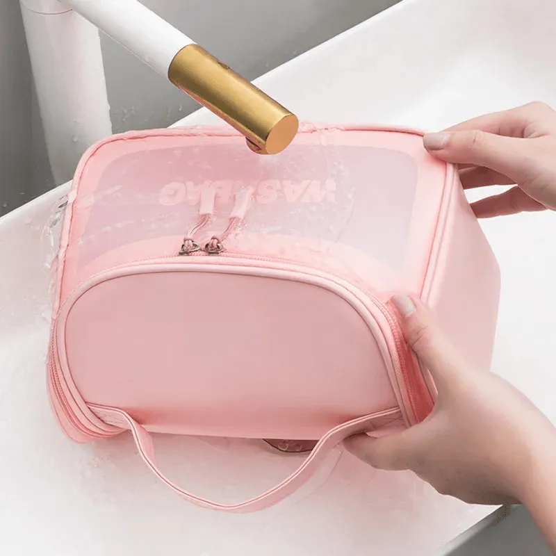 Women Cosmetic Travel Makeup Bag Waterproof