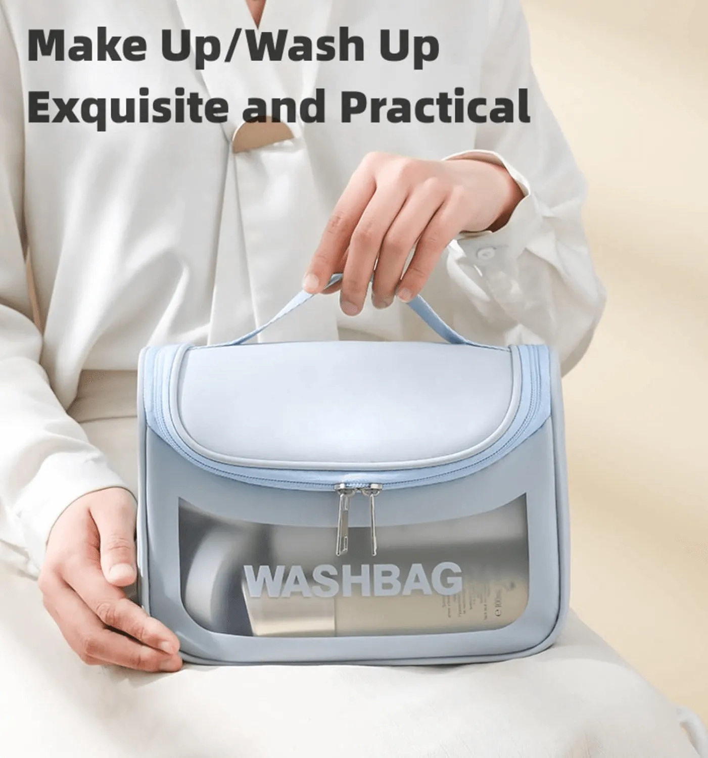 Women Cosmetic Travel Makeup Bag Waterproof