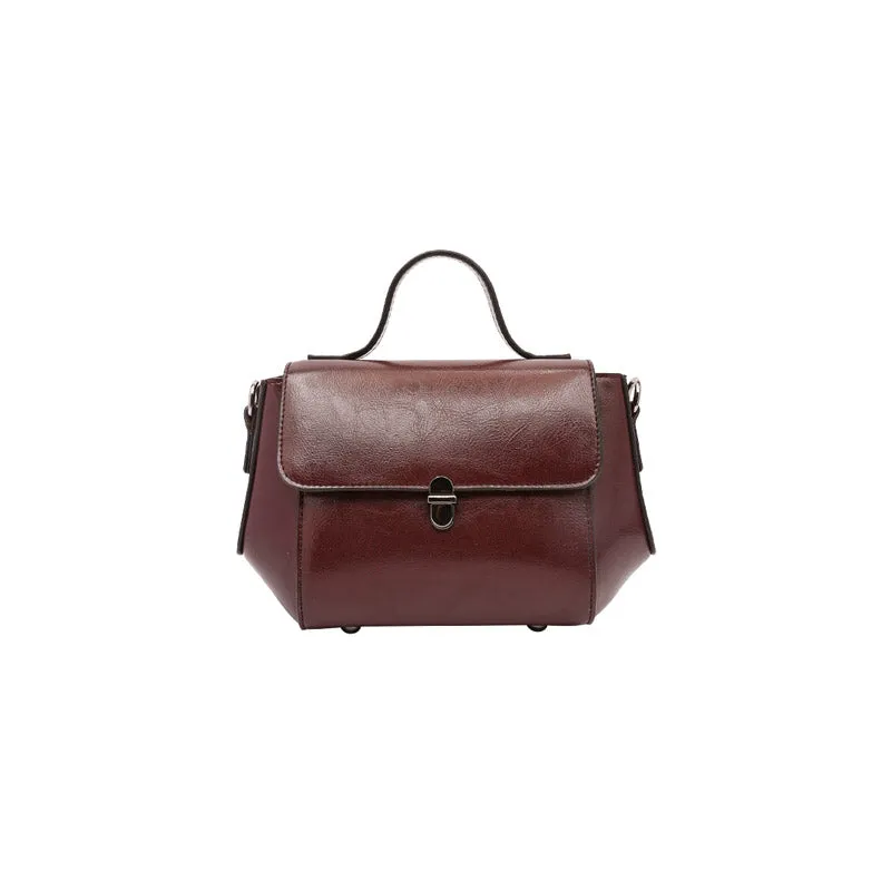 Women's Small Leather Crossbody Bags Leather Shoulder Bag Purses for Women
