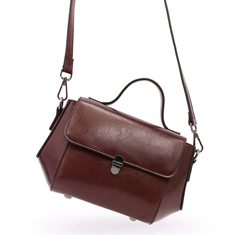 Women's Small Leather Crossbody Bags Leather Shoulder Bag Purses for Women