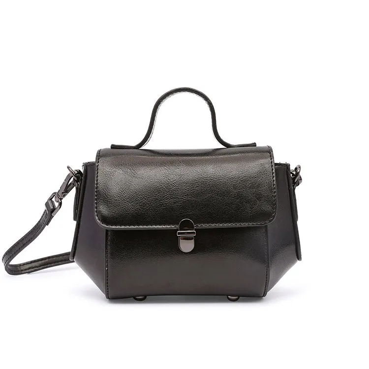 Women's Small Leather Crossbody Bags Leather Shoulder Bag Purses for Women