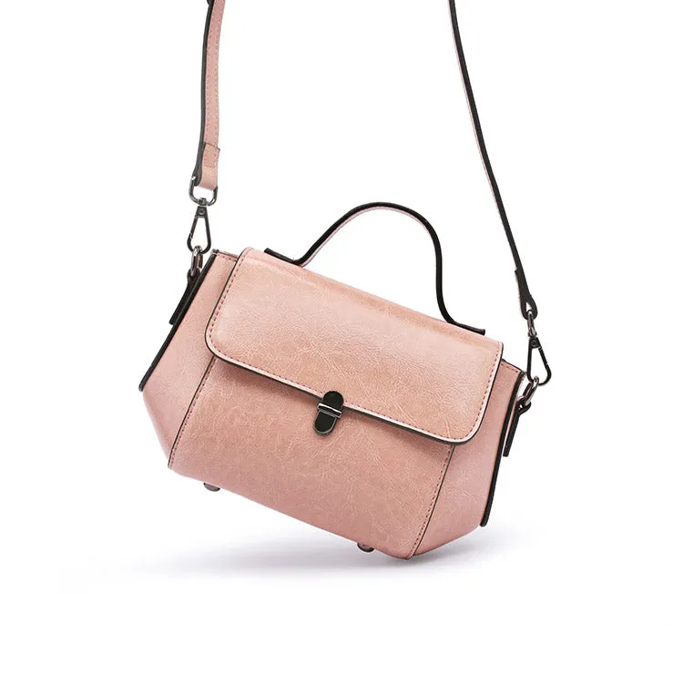 Women's Small Leather Crossbody Bags Leather Shoulder Bag Purses for Women