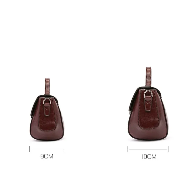 Women's Small Leather Crossbody Bags Leather Shoulder Bag Purses for Women