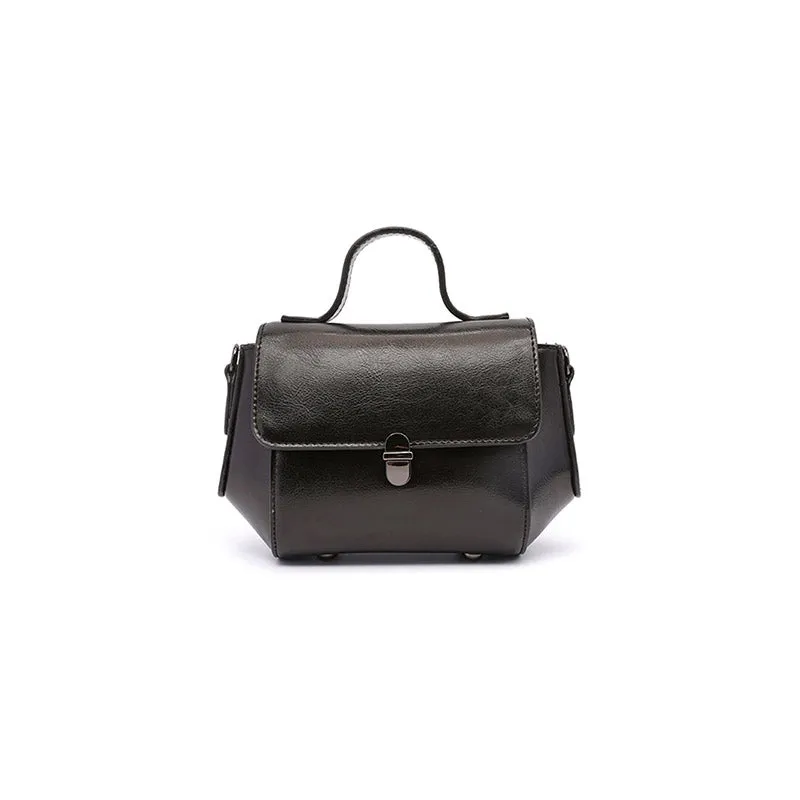 Women's Small Leather Crossbody Bags Leather Shoulder Bag Purses for Women