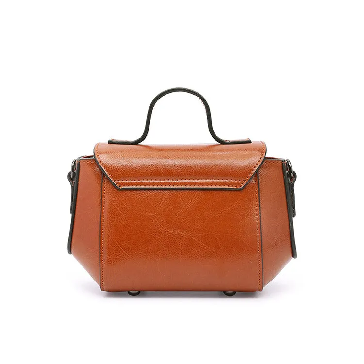 Women's Small Leather Crossbody Bags Leather Shoulder Bag Purses for Women