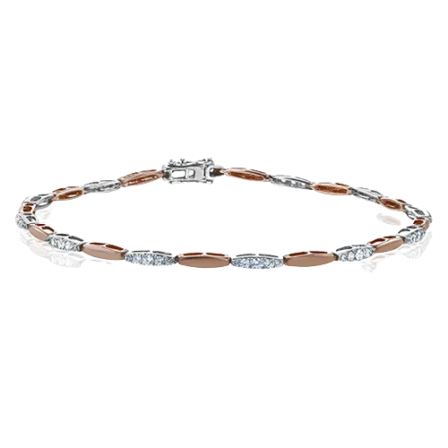 ZB281 Bracelet in 14k Gold with Diamonds