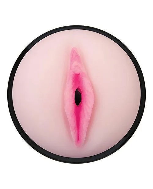 Zero Tolerance Shell Shock Rechargeable Vibrating Stroker - Black-flesh
